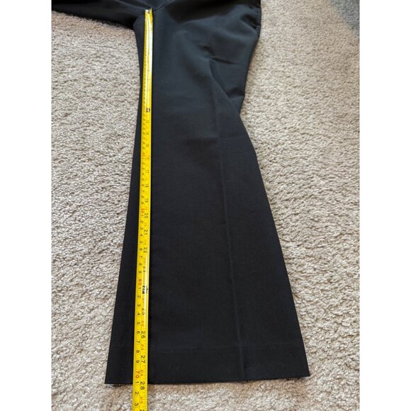 Talbots Womens Heritage Black Dress Pants Size 6 Petite Classic Fit Office - Picture 5 of 7